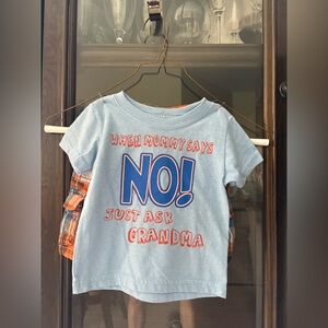 Gymboree and Tiny Tots t shirt and shorts set